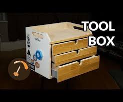 Toolbox From Reclaimed Materials Power Tools Design Tool Box Wood Projects
