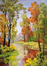 Tablouri Pictate Pe Panza Cu Ulei Countryside Paintings Landscape Art Fine Art