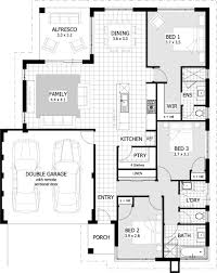 3 Bedroom House Floor Plan 3 Bedroomed House Designs Beautiful 3 Bedroom House Plans 35 In 2020 Bedroom House Plans Modern House Plans House Plans