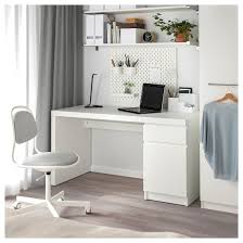 Malm Escritorio Blanco Ikea White Desk Bedroom Ikea Malm Desk Home Office Decor