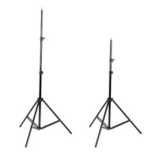 2x 7ft Photography Light Stand Tripod For Photo Studio Lighting Black Ebay