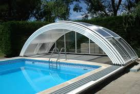 Abri De Piscine Velsa Plus Semi Haut Un Impact Visuel Reduit Abri Piscine Piscine Couverte Piscine