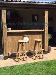 steigerhout bar buiten keukens buitenbar achtertuin patio ontwerpen tuin bar