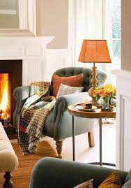 How To Decorate Living Room With Autumn Colors Photos Ideas Design Living Decor Living Room Interior Home Comforts