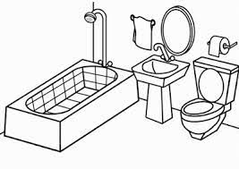 Bathroom Coloring Pages Coloring Pages Color Bathroom