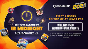Make sure you download the game here , and you'll be able to redeem the codes from our website. Codashop Countdown To 2021 Giveaway Codashop Blog Ph
