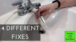 However, the cap may unscrew from the plunger assembly before the entire stopper comes out. Bathroom Sink Drain Stopper Not Working Youtube