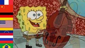 Squidward Is My Best Friend In The World In 24 Different Languages Youtube