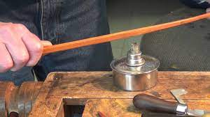 Showing you how elite players stop bow skip and play with a smooth change & strong sound on violin or viola. Making A Violin Bow 2 Bending The Stick Youtube