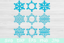 Download Christmas Snowflake Monogram Graphic By Tiffscraftycreations Creative Fabrica PSD Mockup Templates
