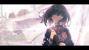 Anime girlxgirl kawaii anime mood wallpaper angels and demons yuri original art disney princess disney characters. Wallpaper Id 154289 Anime Anime Girls School Uniform Original Characters Crying Moescape Window