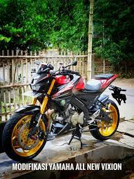 New vixion lightning modif ninja fi hedunnnn!!! Modifikasi Yamaha All New Vixion Bro Viki Standrt Sporty Gagah Dan Aman Ghuponkmotoride Com