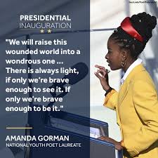 Amanda gorman's quotes in time's february 2021 issue. Amanda Gorman Quotes The Hill We Climb Amanda Gorman Stepped On Stage Outside Of The Capitol To Perform Her Original Poem The Hill We Climb Becoming The Youngest Inaugural Poet In