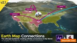 Use a photo, video or logo as your main asset. Map Free After Effects Templates After Effects Intro Template Shareae