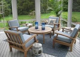 5 Pc Teak Wood Garden Outdoor Patio Sofa Set Somer Deep Seater Lounge Chair Ebay Patio Furniture Layout Unique Patio Furniture Small Patio Furniture