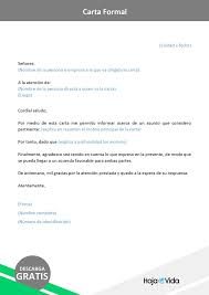 Es importante saber realizar documentos formales de forma correcta; Formato Gratuito De Carta Formal En Word Descargar