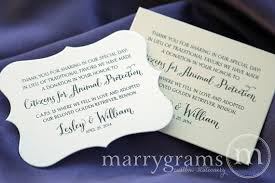 Wedding Favors Donation Cards In Lieu Of Favor Reception Thank Etsy Donation Wedding Favors Wedding Donations Trendy Wedding Favors