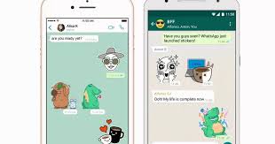 You Can Now Send Stickers From Whatsapp To Your Friends Like Facebook Messanger Sticker System By Using Stickers For Phone Gadgets Samsung Sticker App Stickers