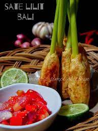 Sate Lilit Bali Ayam Lagi Masakan Indonesia Resep Masakan Indonesia Resep Ayam