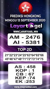 Prediksi Hongkong Minggu 13 September 2020 Oktober Desember 19 Oktober