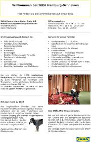 Willkommen Bei Ikea Hamburg Schnelsen Pdf Kostenfreier Download