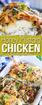 Oh My Goodness This Is The Best Dinner We Have Had In Forever Honey Mustard Chicken Is An Easy Dinner Recipe All M Mustard Chicken Recipes Chicken Recipes