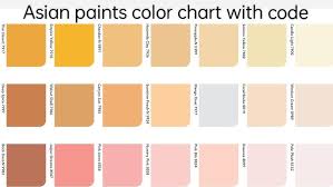 Asian Paints Colour Chart