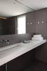 Bathroom Mirror Ideas Fill The Whole Wall Large Bathroom Mirrors Bathroom Mirror Trends Bathroom Interior Design