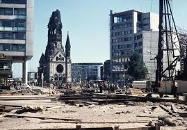 Berlin Charlottenburg 1958 Bikinihaus Gedachtniskirche West Berlin Berlin Wall Berlin Germany