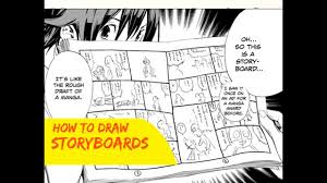 Click light blue in the color set palette to select it as a color. Storyboarding A Manga Page Professionally Rough Layout Youtube