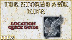 The Stormhawk King | Location Quick Guide | Elden Ring - YouTube