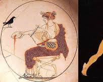 Image of Apollo God of Archery and Plagues Iliad classical art arrows