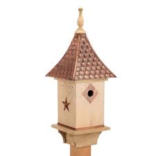 Good Directions Villa Bird House Bh201w The Home Depot In 2020 Bird House Bird House Kits Good Directions