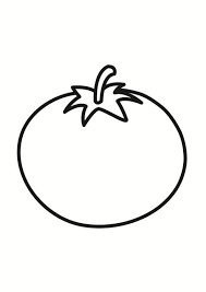 Kleurplaat Tomaat Afb 23243 Tomate Dessin Coloriage Activite Manuelle Fruits Et Legumes