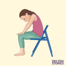 Each new yoga style or yoga master utilizes his understanding of asanas and alignment to invent a new asana. 40 Kid Friendly Chair Yoga Poses Kids Yoga Stories Yoga And Mindfulness Resources For Kids