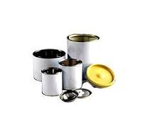 Barattolo In Metallo 1 Lt Con Coperchio A Sigillo Ermetico Contenitore in  latta per Vernici, Prodotti a Solvente, Polveri varie (1 LT, 10 PZ) : ...