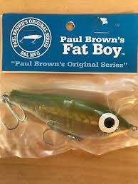 Paul Brown Mirrolure Fat Boy Fishing Bait Boat Lure Color