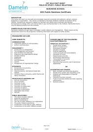 Dcc Public Relations Certificate Damelin Correspondence College
