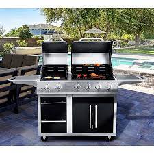 We have compiled a comparison between weber q2200 vs. Nxr 4 Main Burners 2 Burner Griddle Combo Grill Sam S Club