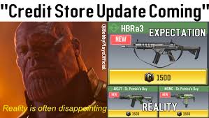 Unfortunately, there's no easy answer to how quickly your credit report will update. I M So Excited For This Credit Store Update Callofdutymobile