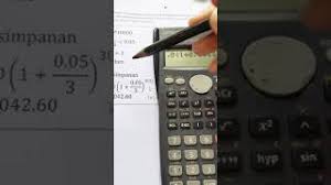 Faedah kompaun akhir tahun adalah pengiraan faedah kompaun yang paling mudah. Kelebihan Faedah Kompaun