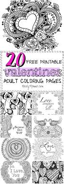 38+ free inspirational adult coloring pages for printing and coloring. 20 Free Printable Valentines Adult Coloring Pages Nerdy Mamma