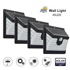 But thanks to solar powered motion security lights, living in a safe surrounding is not that difficult anymore. 1 2 4pc 40led Solarpowered Security Light Motion Sensor Outdoor Garden Wall Lamp Landscape Walkway Lights Outdoor Lighting Equipment