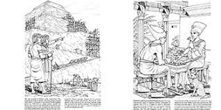 Sobek, the crocodile god and the sphinx from egyptian mythology, the costume of a beautiful egyptian princess, and the artwork on an egyptian bottle are all great coloring pages that highlight the rich cultural heritage of the ancient egyptians. Life In Ancient Egypt Coloring Book Dover History Coloring Book Green John Appelbaum Stanley 0800759261307 Amazon Com Books