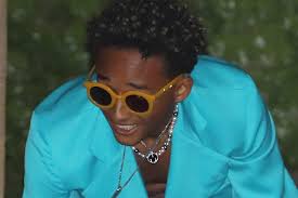 His msftsrep paris meet up. Jaden Smith Dons Pearl Necklace Teal Pantsuit New Balance Sneakers Evesham Nj News