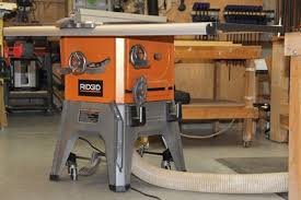 Ridgid 10 Inch 13 Amp Table Saw R4512 Table Saw Cabinet Table Saw Tool Table