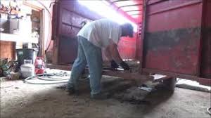 Tire upgrade is a popular option. Replacing Stock Cattle Trailer Floor Youtube