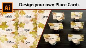 Creating customized place cards can be time consuming to make by hand and costly to purchase from printing stores and professional calligraphers. Dagubi Tutorial How To Make Your Own Place Cards