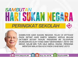 Lokasi acara hari sukan negara 2017. Sambutan Hari Sukan Negara Peringkat Sekolah