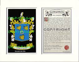 Fergus of galloway george fraser black's 1946 book the surnames of scotland, states this family derives from the septs of mar and atholl. Heraldic Mounts Ferguson Family Crest And History